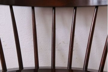 松本民芸家具　91型　和モダンなビンテージダイニングチェア(椅子、イス、キャプテンチェア)(1)