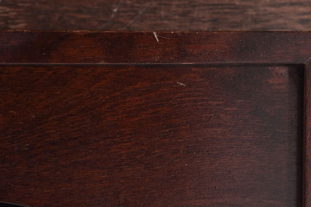 アンティーク雑貨　中古　北海道民芸家具　シックなティッシュケース(ティッシュボックス)(1)