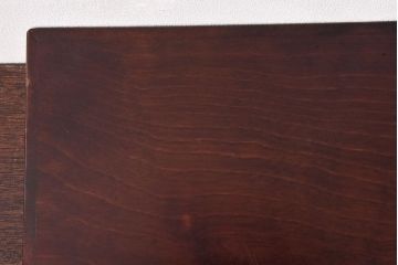 アンティーク雑貨　中古　北海道民芸家具　深みのある木の色合いが魅力的な書類箱(収納箱)