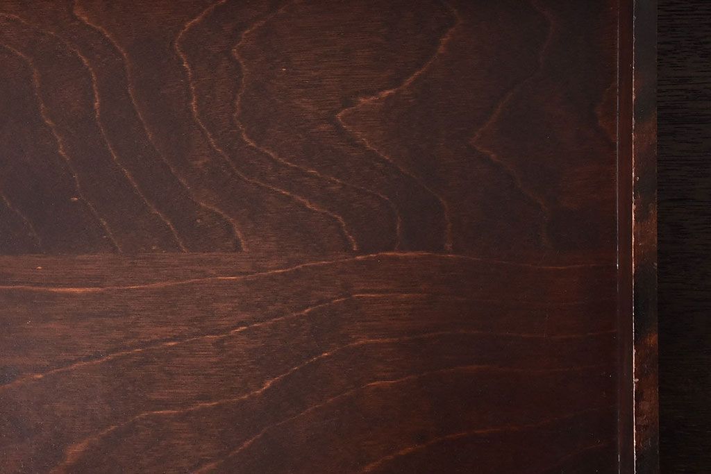 アンティーク雑貨　中古　北海道民芸家具　深みのある木の色合いが魅力的な書類箱(収納箱)