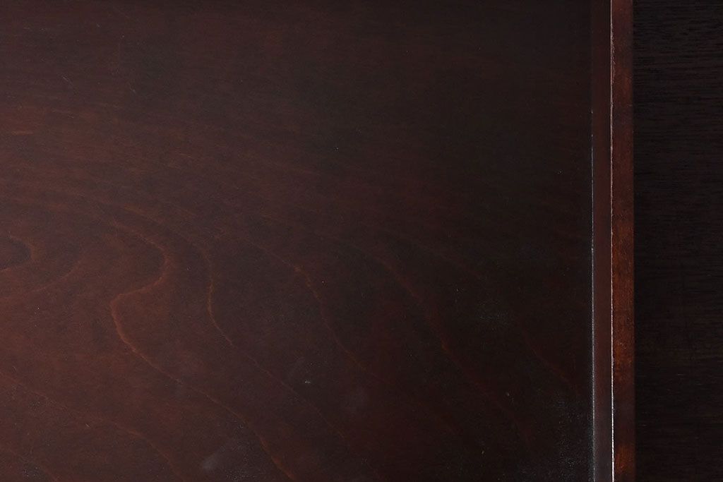 アンティーク雑貨　中古　北海道民芸家具　深みのある木の色合いが魅力的な書類箱(収納箱)