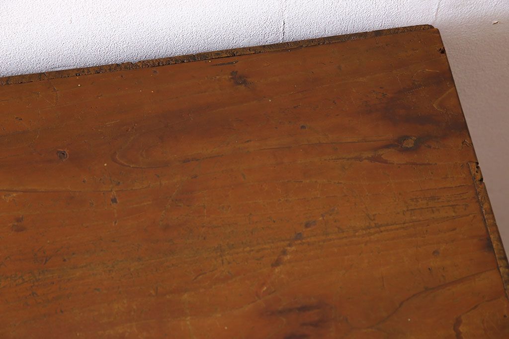 アンティーク家具　ネームプレート付き!引き出し12杯のアンティークチェスト(引き出し、ドロワー)