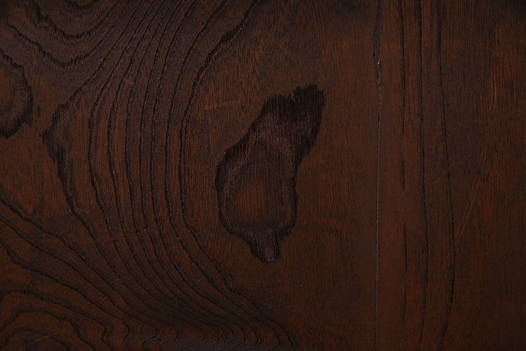 和製アンティーク　古いヒノキ材の升目蔵戸(引き戸、建具、玄関戸)