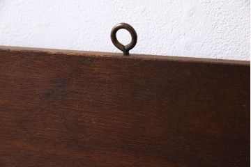 アンティーク雑貨　昭和レトロな大和燐寸木製看板(企業看板)
