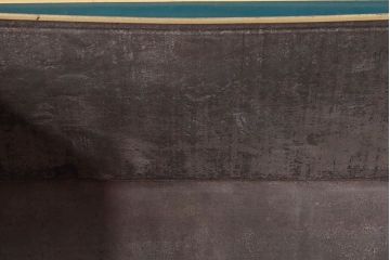 アンティーク雑貨　昭和レトロ　牛乳石鹸　ブリキ缶(小物入れ)