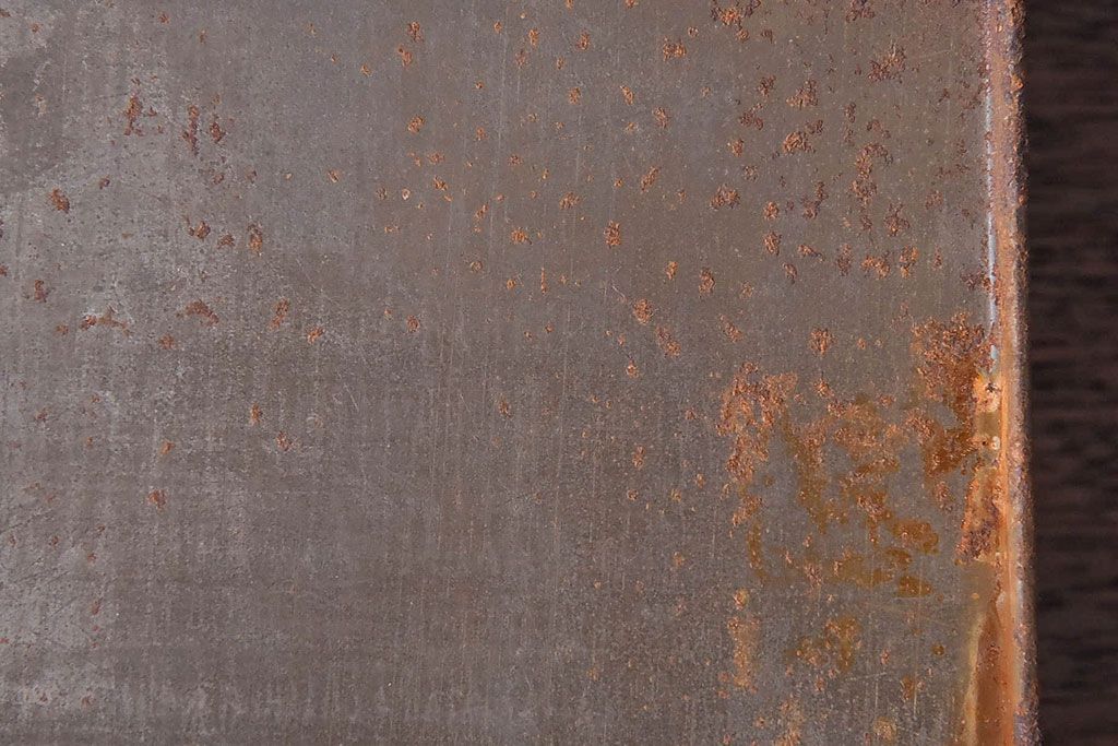 アンティーク雑貨　昭和レトロ　牛乳石鹸　ブリキ缶(小物入れ)