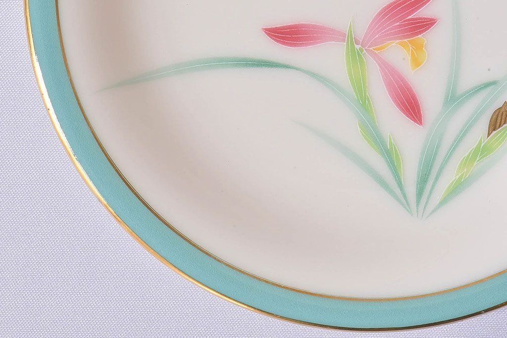 アンティーク雑貨　未使用　香蘭社　プレート(皿)5枚セット×2箱