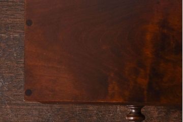 中古　北海道民芸家具　滑らかな木の質感が魅力的な面白小箱(小引き出し)(2)