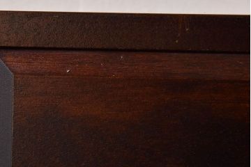 中古　北海道民芸家具　滑らかな木の質感が魅力的な面白小箱(小引き出し)(2)