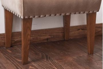 レトロ家具　昭和レトロ　懐かしい雰囲気漂うオットマン(スツール、椅子)(2)