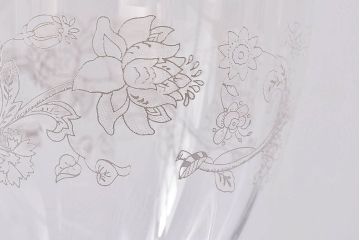 ROYAL DOULTON(ロイヤルドルトン)　MINTON(ミントン)　クリスタルペアワイングラス
