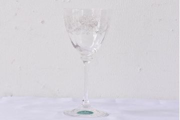 ROYAL DOULTON(ロイヤルドルトン)　MINTON(ミントン)　クリスタルペアワイングラス