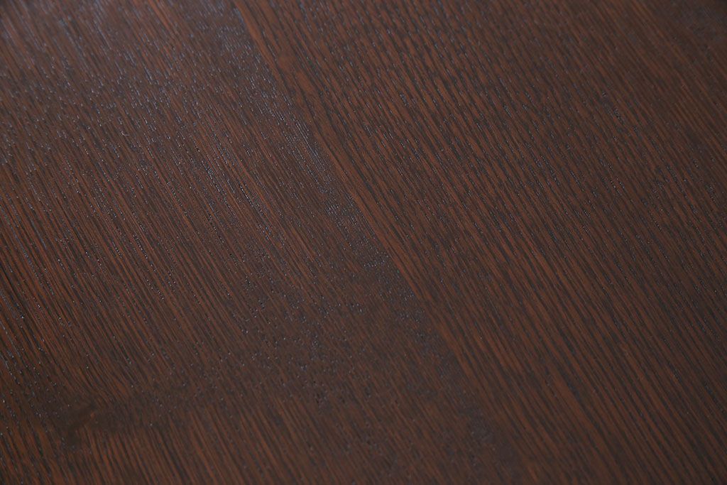 アンティーク家具　和製アンティーク　栗材　木の質感が味わい深い木製デスク(片袖机、在宅ワーク、在宅用ワークデスク、作業台)