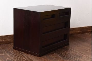 中古　ビンテージ　松本民芸家具　#523　小抽斗(小引き出し、チェスト)(1)