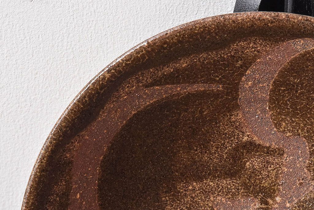 アンティーク雑貨　昭和期　人間国宝「田村耕一」　鉢・外箱付き