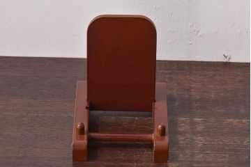 アンティーク雑貨　骨董　人間国宝「井上萬二」　白磁染牡丹彫文額皿・外箱付き