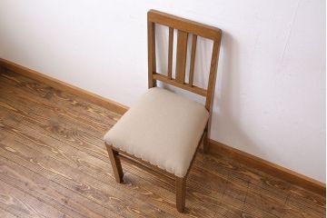 レトロ家具　昭和レトロ　温かな雰囲気漂うアンティークチェア(椅子、イス、ダイニングチェア)