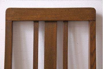 レトロ家具　昭和レトロ　温かな雰囲気漂うアンティークチェア(椅子、イス、ダイニングチェア)