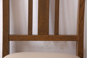 レトロ家具　昭和レトロ　温かな雰囲気漂うアンティークチェア(椅子、イス、ダイニングチェア)
