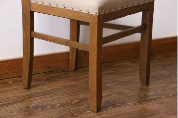 レトロ家具　昭和レトロ　温かな雰囲気漂うアンティークチェア(椅子、イス、ダイニングチェア)