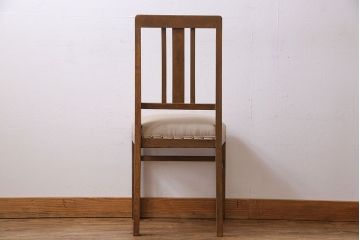 レトロ家具　昭和レトロ　温かな雰囲気漂うアンティークチェア(椅子、イス、ダイニングチェア)
