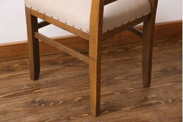 レトロ家具　昭和レトロ　温かな雰囲気漂うアンティークチェア(椅子、イス、ダイニングチェア)