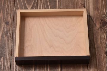 アンティーク雑貨　中古　北海道民芸家具　HM861K　小振りな電話台(キャビネット、飾り台、花台)