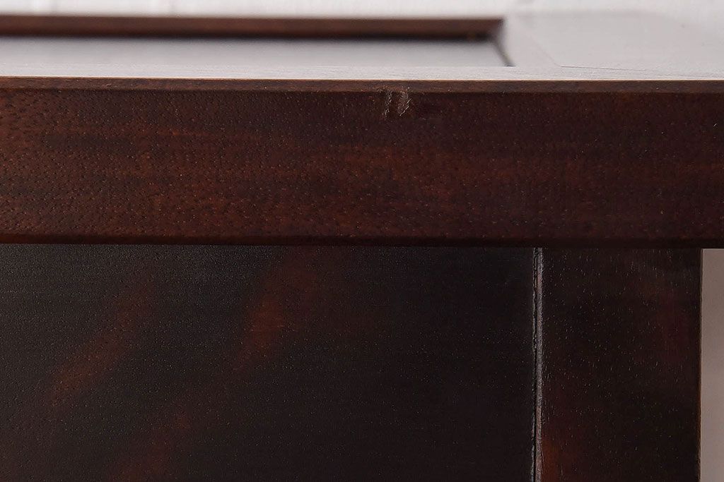 アンティーク雑貨　中古　北海道民芸家具　HM861K　小振りな電話台(キャビネット、飾り台、花台)