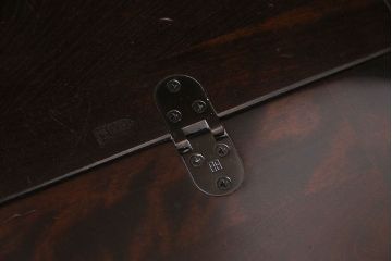 中古　北海道民芸家具　上品な雰囲気漂うライティングビューロー(収納棚)(定価約50万円)