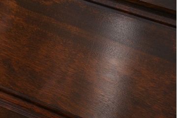 中古美品　松本民芸家具　H型ボールフットライティングビューロー(ワークデスク、在宅ワーク、在宅用)