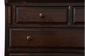 中古美品　松本民芸家具　H型ボールフットライティングビューロー(ワークデスク、在宅ワーク、在宅用)