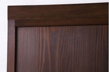 和製アンティーク　木製　背の高いシンプルな引き戸(建具)