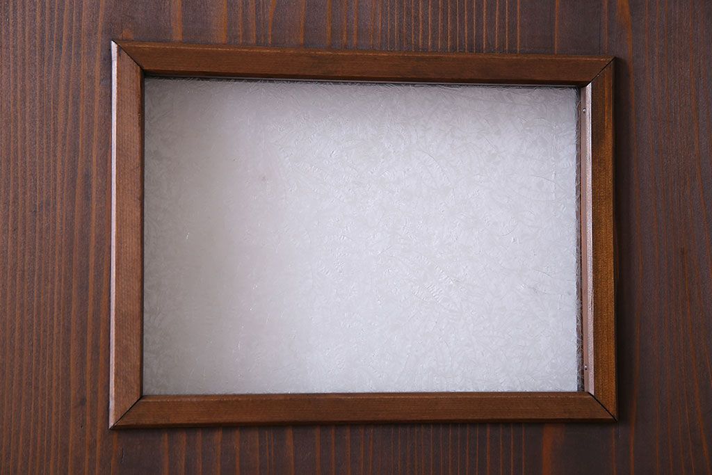 和製アンティーク　木製　背の高いシンプルな引き戸(建具)