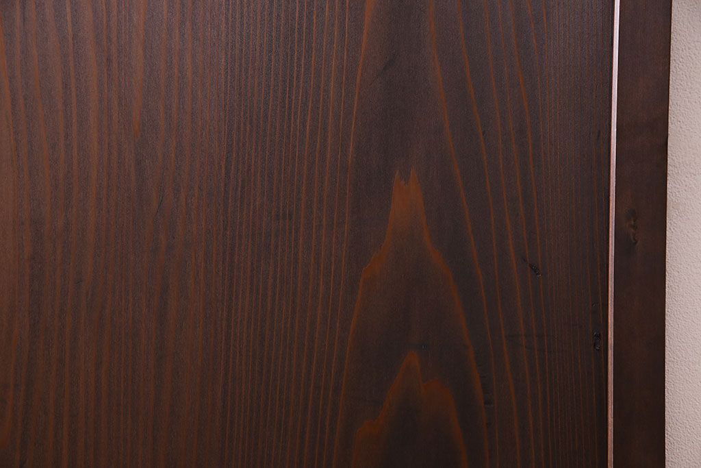 和製アンティーク　木製　背の高いシンプルな引き戸(建具)