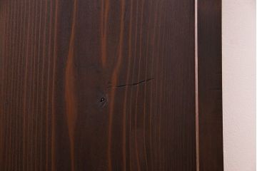 和製アンティーク　木製　背の高いシンプルな引き戸(建具)