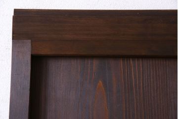 和製アンティーク　木製　背の高いシンプルな引き戸(建具)
