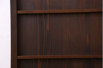 和製アンティーク　木製　背の高いシンプルな引き戸(建具)