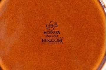 アンティーク雑貨　イギリスビンテージ　HORNSEA(ホーンジー)HEIRLOOM(エアルーム)シリーズ　カップ&ソーサー2客セット(洋食器)(1)