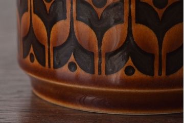 アンティーク雑貨　イギリスビンテージ　HORNSEA(ホーンジー)HEIRLOOM(エアルーム)シリーズ　カップ&ソーサー3客セット(洋食器)