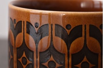 アンティーク雑貨　イギリスビンテージ　HORNSEA(ホーンジー)HEIRLOOM(エアルーム)シリーズ　カップ&ソーサー3客セット(洋食器)