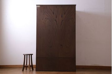 中古　伝統工芸　岩谷堂箪笥　木目が存在感を放つワードローブ(洋服タンス、洋服箪笥)(定価60万円)