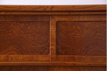 中古美品　二本松工藝館　田中家具　上質な茶タンス(茶箪笥、飾り棚)(定価約25万円)