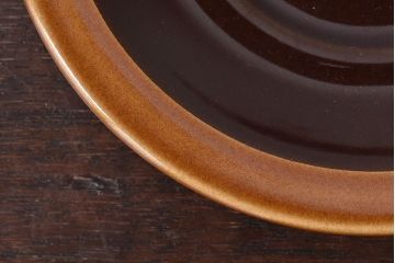 アンティーク雑貨　イギリスビンテージ　HORNSEA(ホーンジー)　BRONTE(ブロンテ)シリーズ　カップ&ソーサー&プレート2客セット(洋食器)(1)