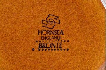 アンティーク雑貨　イギリスビンテージ　HORNSEA(ホーンジー)　BRONTE(ブロンテ)シリーズ　カップ&ソーサー&プレート2客セット(洋食器)(2)