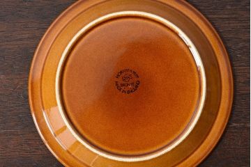 アンティーク雑貨　イギリスビンテージ　HORNSEA(ホーンジー)　BRONTE(ブロンテ)シリーズ　カップ&ソーサー&プレート2客セット(洋食器)(2)