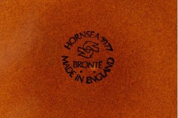 アンティーク雑貨　イギリスビンテージ　HORNSEA(ホーンジー)　BRONTE(ブロンテ)シリーズ　カップ&ソーサー&プレート2客セット(洋食器)(2)