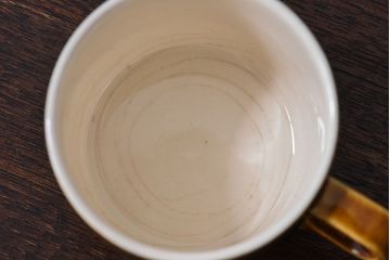 イギリスビンテージ　HORNSEA(ホーンジー)　BRONTE(ブロンテ)シリーズ　カップ&ソーサー&プレート2客セット(洋食器)(3)