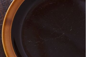 イギリスビンテージ　HORNSEA(ホーンジー)　BRONTE(ブロンテ)シリーズ　カップ&ソーサー&プレート2客セット(洋食器)(3)