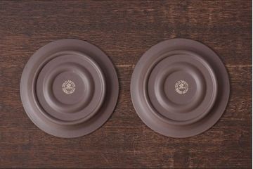 アンティーク雑貨　イギリスビンテージ　HORNSEA(ホーンジー)　Cornrose(コーンローズ)シリーズ　カップ&ソーサー2客セット(2)