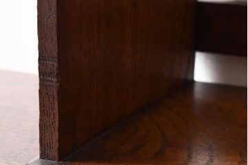 アンティーク雑貨　和製アンティーク　栓材　卓上でも使える深みのある色合いのブックスタンド(本立て)